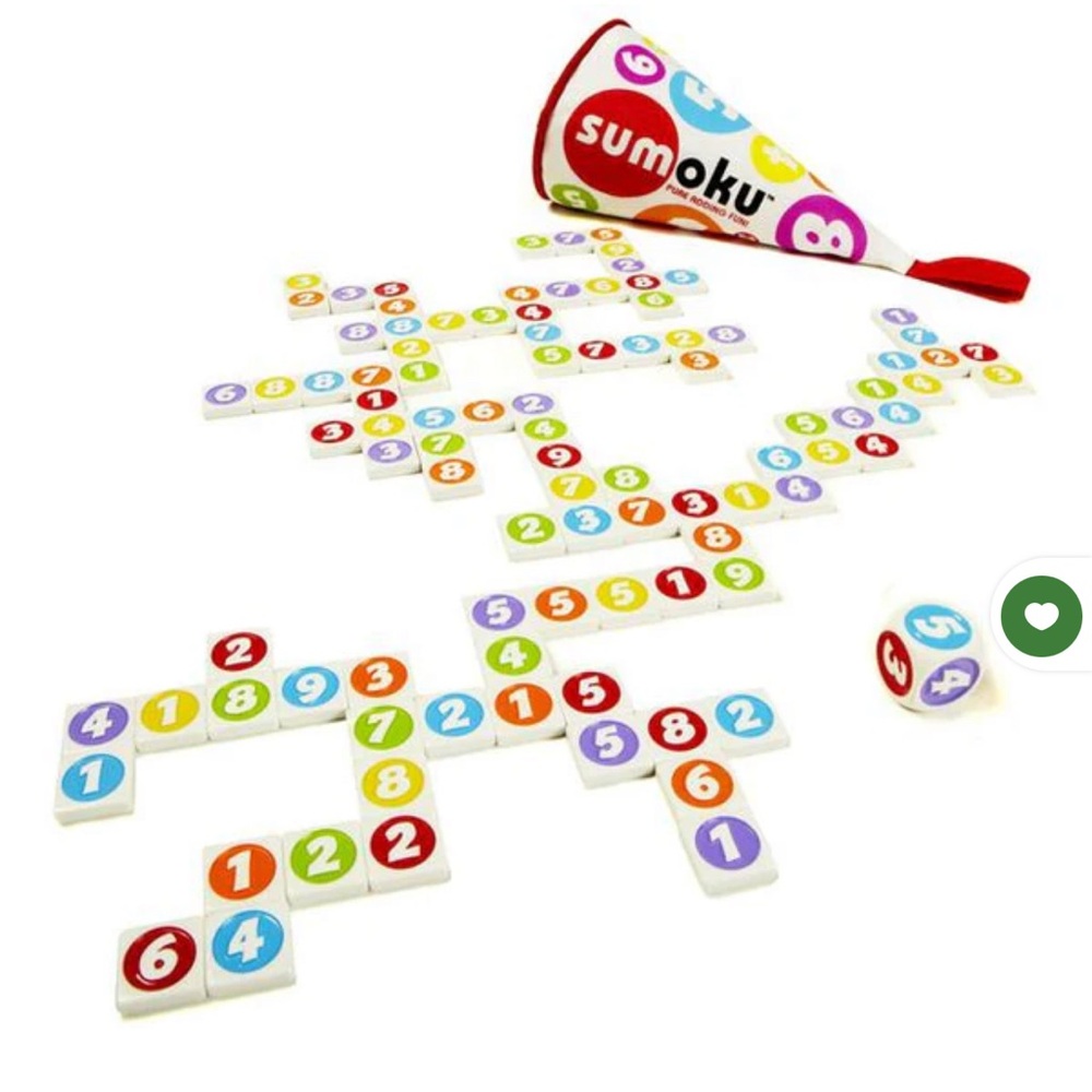 NWT Sumoku Colorful Dice Game